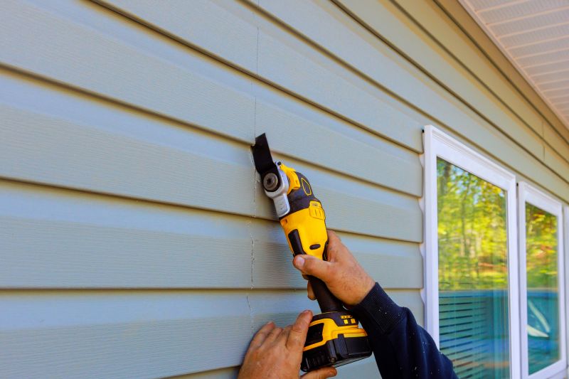 Vinyl Siding Repair - Tool Use